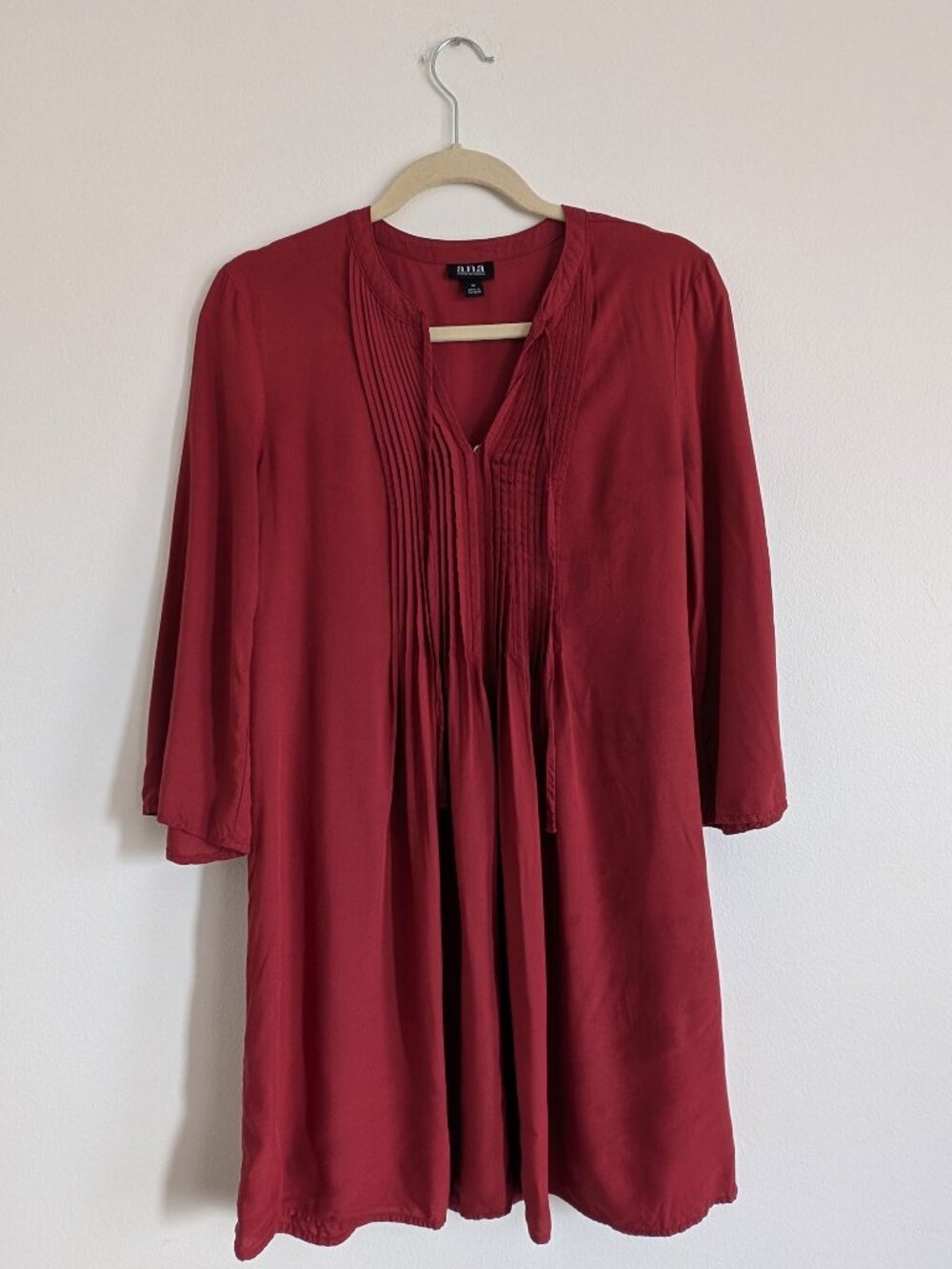 Burnt orange/red dress